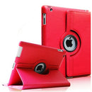 Red iPad Air 2 / Pro 9.7" PU Leather Folio Folding 360 Case