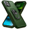 Green Double Heavy Duty with Ring Kickstand for iPhone 11