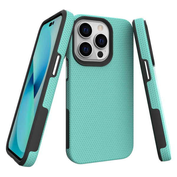 Triangle Mint for iPhone 15 Plus 6.7 / 14 Plus 6.7