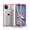 Pink iPhone 12 PRO MAX 6.7 TPU Bumper Ultra Clear Back TPU Shockproof