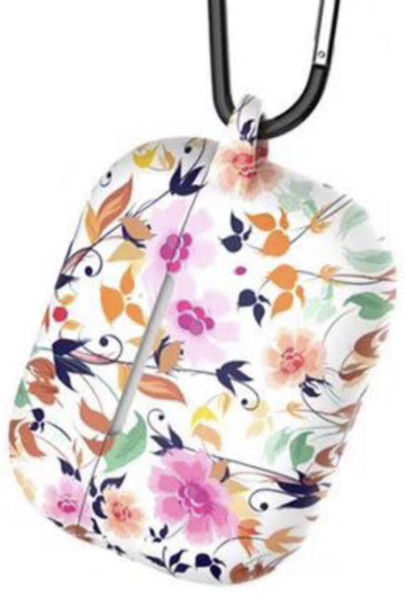Flowers Design Air Pods 1/2 Silicone Case