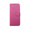 iPhone 12 5.4 Lux Multi Card Wallet With Strap Pink