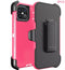 iPhone 12 PRO MAX 6.7 Heavy Duty Case Pink White