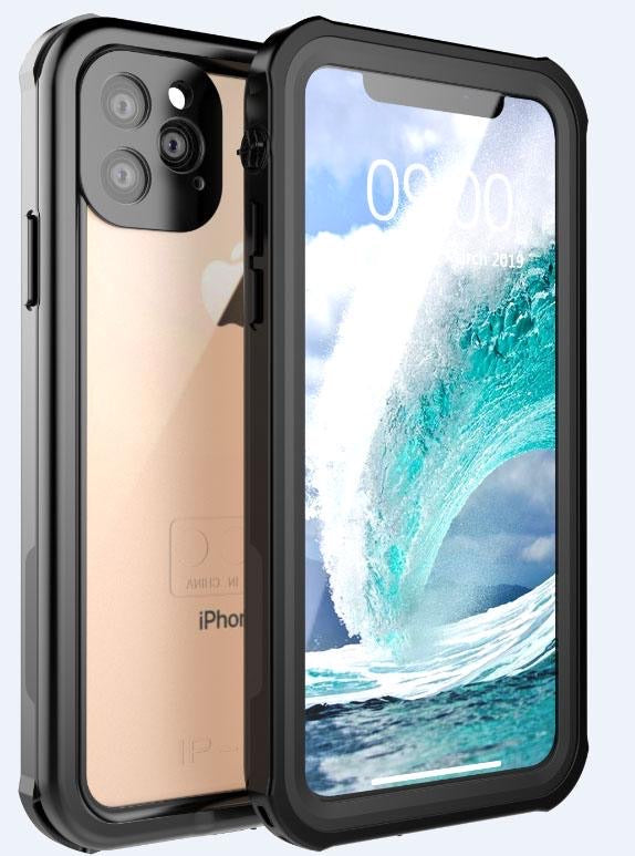Black iPhone 14 6.1 / 13 Waterproof Case