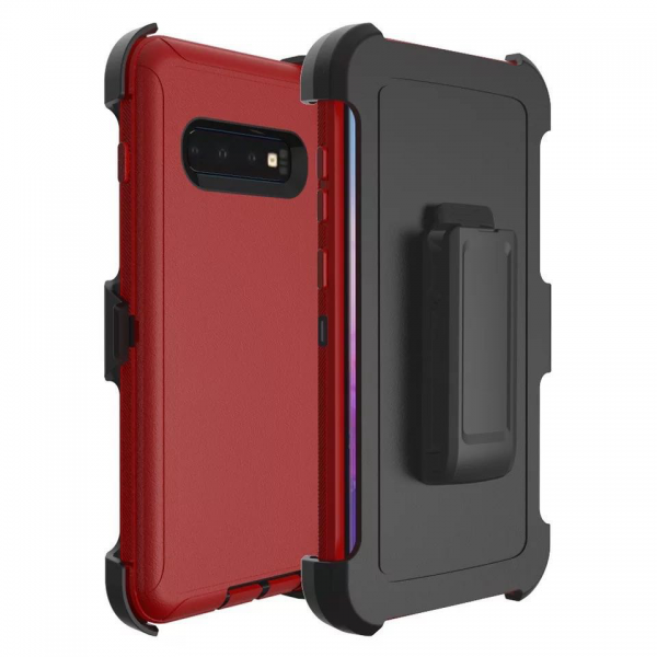 Galaxy S9 Plus Heavy Duty Case Red