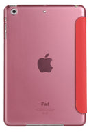 Red iPad Pro 12.9 Smart Cover with Sleep Mode Clear Back