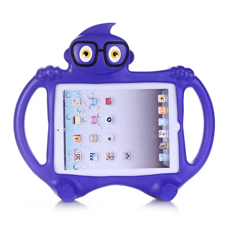 Purple Cartoon iSpongy Shock Proof Eva Case iPadAir 1 / Air 2 / Pro 9.7" / iPad 9.7" (2017/2018)