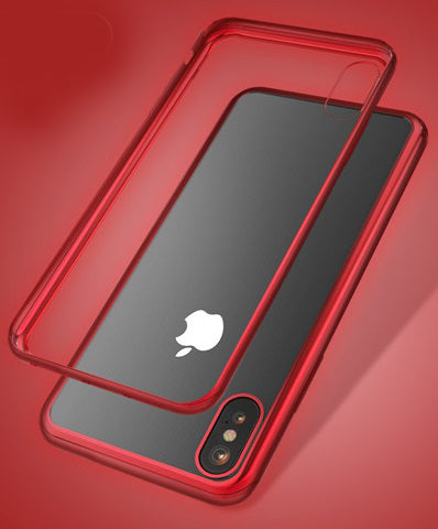 iPhone X/XS Metal Frame Red