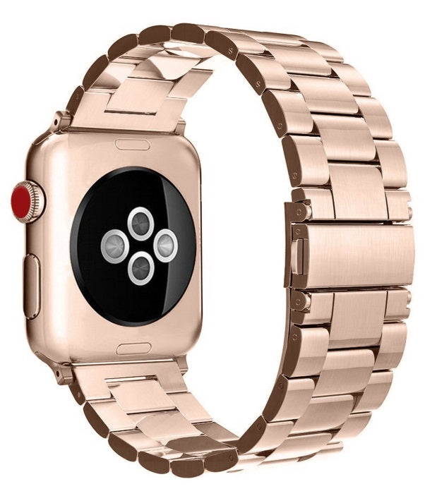 iWatch Stainless Steel MetalBand 38"/40"/41" Rose Gold