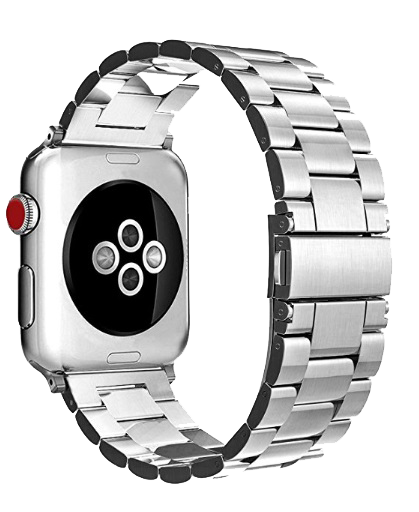 iWatch Stainless Steel MetalBand 42"/44"/45"/49" Silver