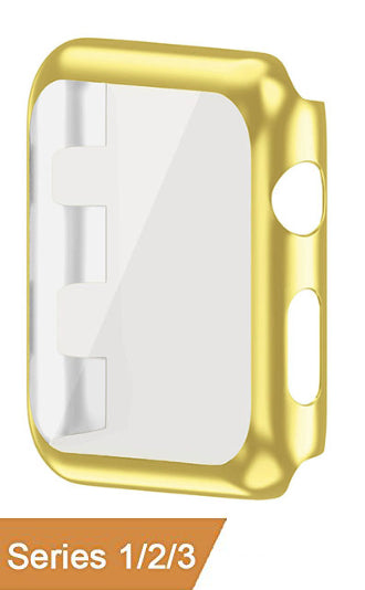 Watch Acrylic Clip-On Protector Frame 42" Gold