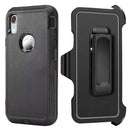 Black iPhone XS MAX Heavy Duty Case