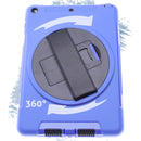 iPad Mini 4/5 Heavy Duty Case with Black Strap Blue