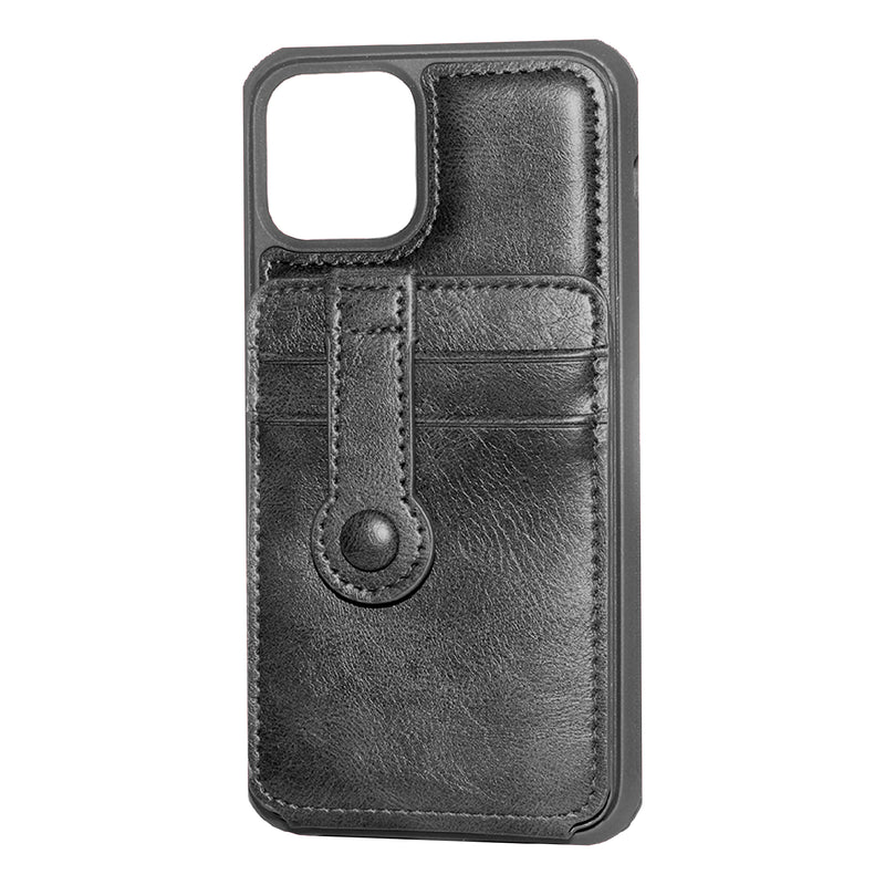 Black iPhone 11 Pro MAX Back Wallet case