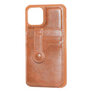 Brown iPhone 11 Pro MAX Back Wallet case
