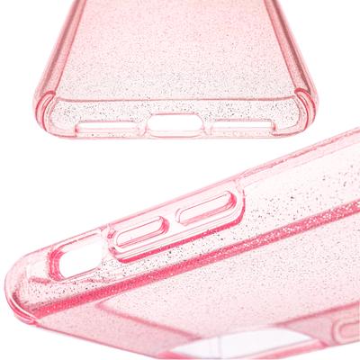 Pink Galaxy S10E  TPU Glitter case