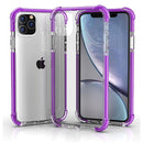 Purple iPhone 11 PRO TPU Bumper Ultra Clear Back TPU Shockproof