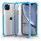 Blue iPhone 11 6.1 TPU Bumper Ultra Clear Back TPU Shockproof