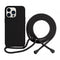 Black TPU Case with Lanyard for iPhone 14 Pro