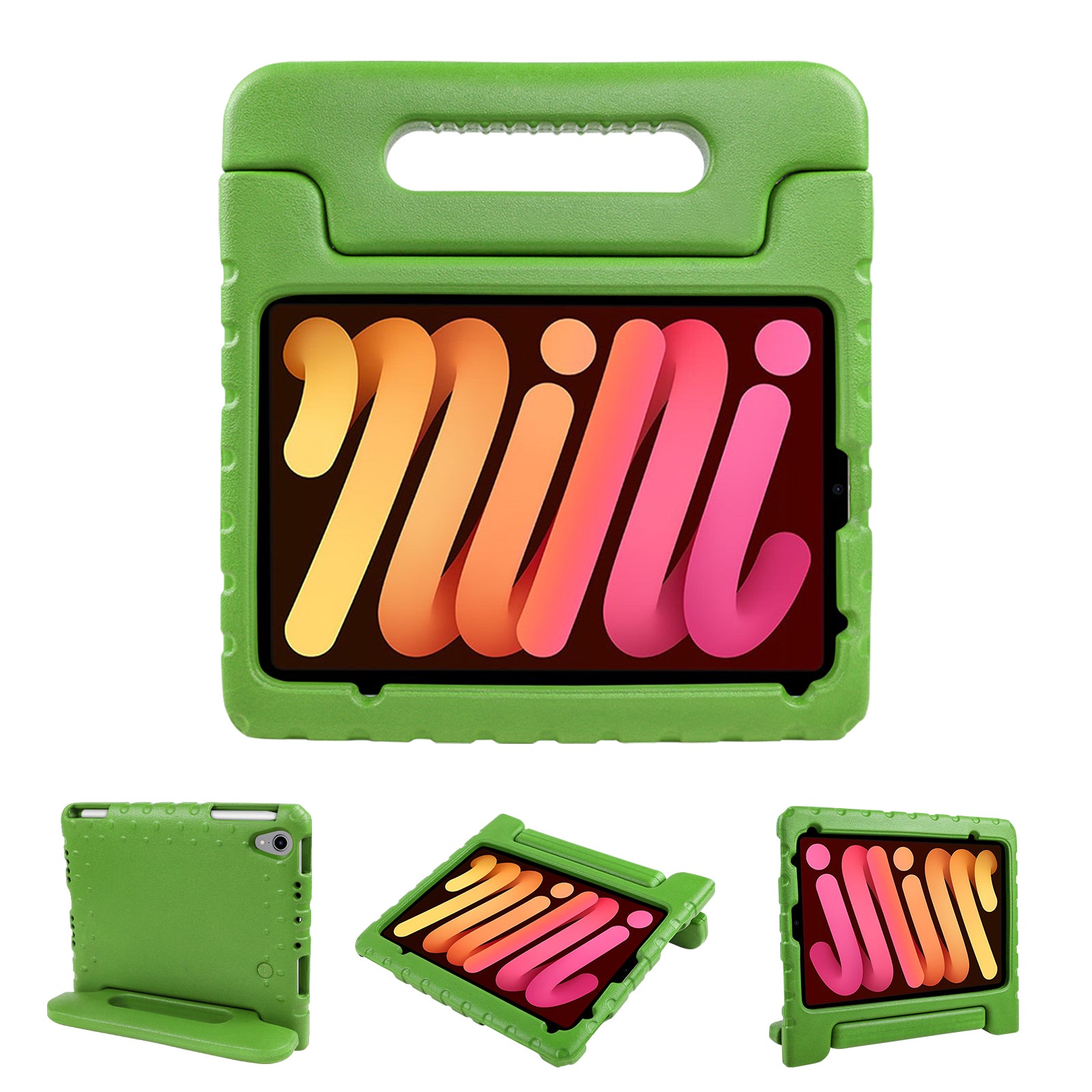 Green iSpongy Shock Proof Eva Case for iPad Mini 7 / Mini 6