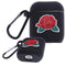 Air Pod Silicone Case 2D Red Flower Design