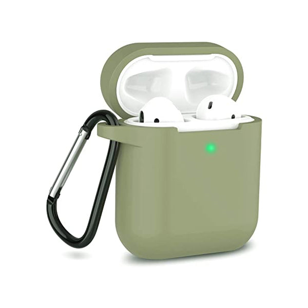 Olive Green PLAIN COLOR AirPods Case