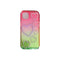 Pink Green Gradiant Stone Hearts Case for iPhone 14 Pro