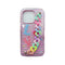 Purple Link Case Design with Hearts for iPhone 12 Pro / 12 6.1