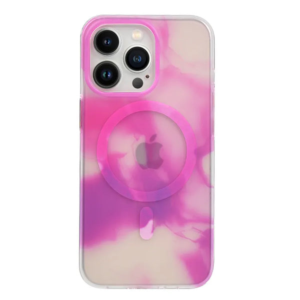 Pink Marble Design with Magnetic Compatibility for iPhone 11