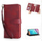 Red iPhone 14 6.1 / iPhone 13 Folio Wallet Premium Detachable case