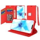 Red iPhone 8/7/6 Plus Lux Multi Card Wallet