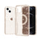 Rose Gold for iPhone 14 Pro Magnetic Compatible Glitter TPU Bumper