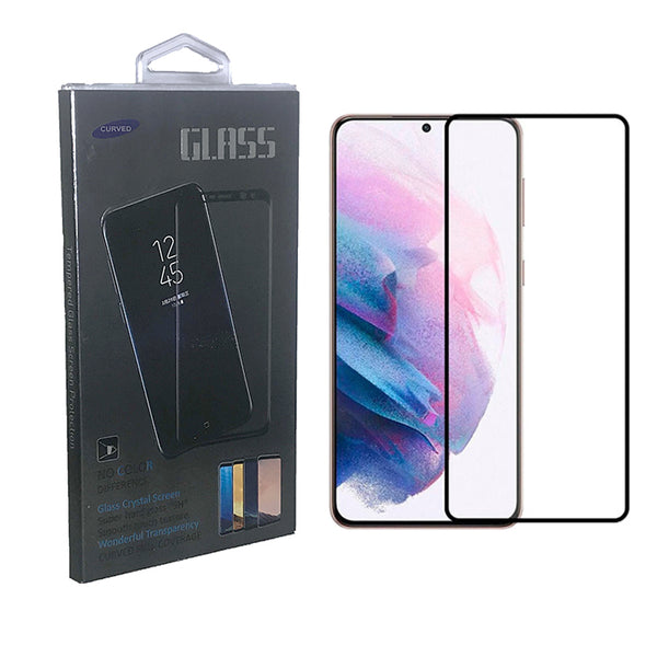 Galaxy Note 9 Tempered Glass 3D Clear Frame Black