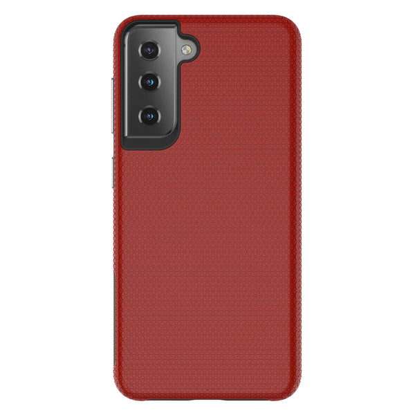 Galaxy S21 Triangle Case Red