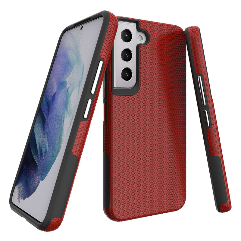 Red Samsung S22 Triangle Case