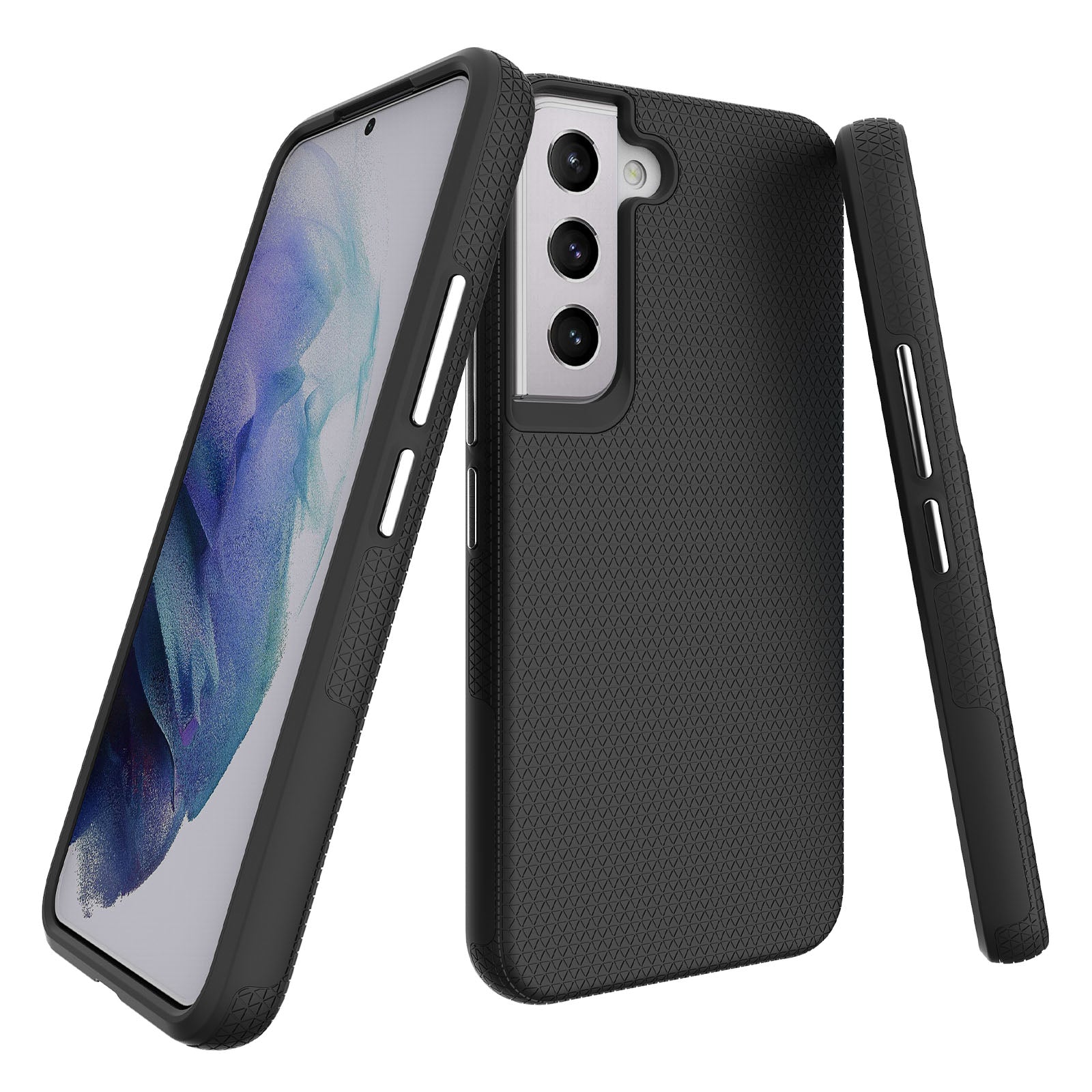 Black Samsung S22 Triangle Case