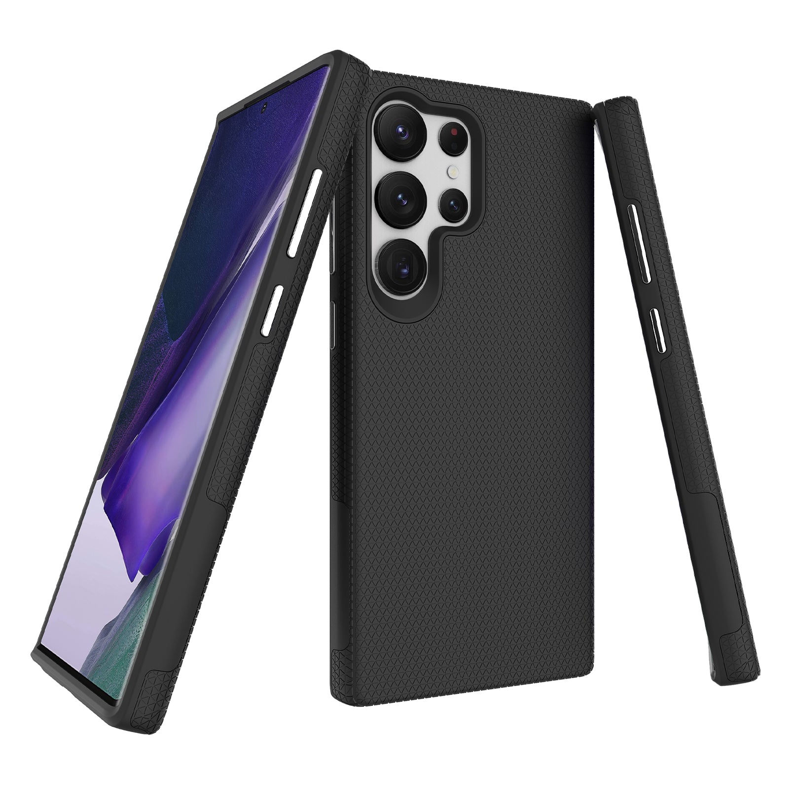 Black Samsung S23 Ultra Triangle Case