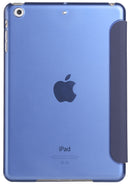 iPad Pro 9.7" Clear Case with Cover Sleep Mode Navy Blue