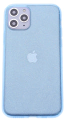 Blue Silicone Glitter iPhone 11 Pro