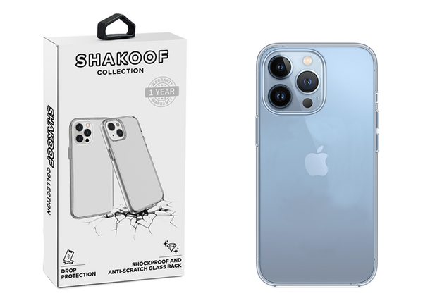 Clear iPhone 13 PRO MAX Hard Back TPU with Package