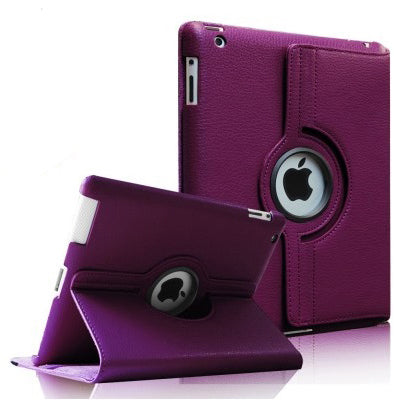 iPad Mini 4/5 PU Leather Folio Folding 360 Case Purple