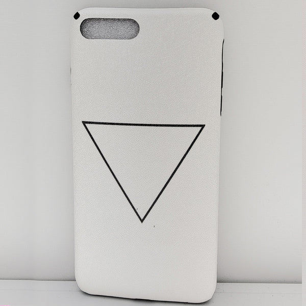 iPhone 8/7/6 PLUS Triangle White Design