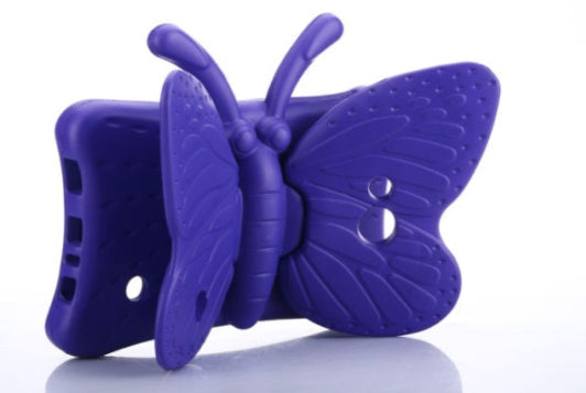 iSpongy Shock Proof Eva Case Universal Butterfly 7" Purple