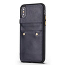 iPhone X/XS Nail Case Black