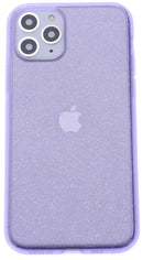 Purple Silicone Glitter iPhone 11 Pro
